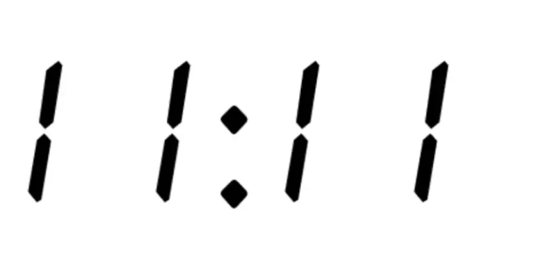 11:11 Uhrzeit-Bedeutung und Symbolik der vier Einsen