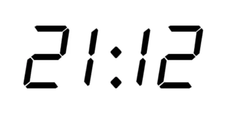 21:12 Umgekehrte Uhrzeit – vollständige Symbolik